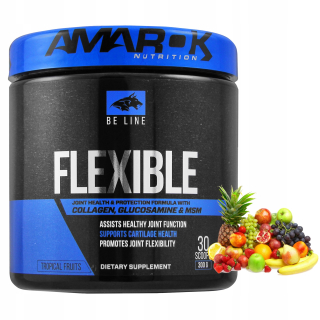 Ochrana kĺbov - AMAROK BE FLEXIBILNÉ 300G SPOJE MSM GLUCOSAMINE CALCIUM