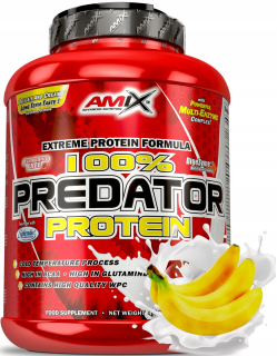 Proteín - AMIX 100% predátorový proteín 1000g proteín