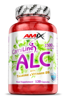Spaľovač tuku - AMIX ALC-TAURIN & VITAMINE B6 120KAPS