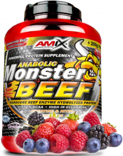 Proteín - AMIX ANABOLICKÝ MONSTEROVÝ BEEF PROTI PROINÍN 2.2KG O-L