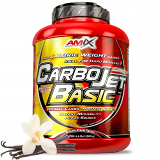 Gainer - Amix Carbo Jet Basic 3KG - vanilka