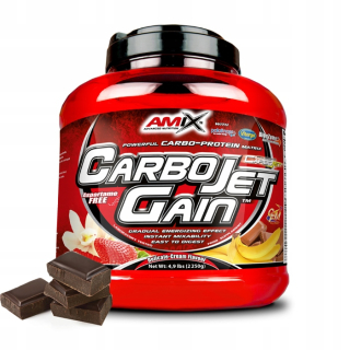 Gainer - AMIX CARBOJET Zisk 2250g Gainer pre kalorickú hmotu
