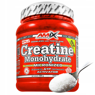 Kreatín - Amix Creaine 500g Kreatín Monohydrát ATP Sila