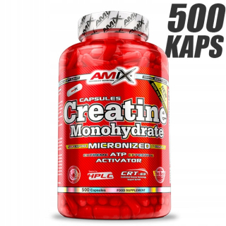 Kreatín - Amix kreatín monohydrát kreatín v kapsulách