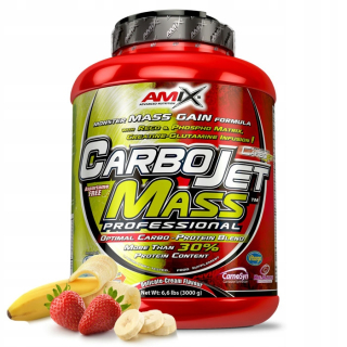 Gainer - Amix Carboutmass Professional 3kg Kondicionér pre hmotnosť