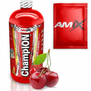 AMIX ChampION NAJLEPŠÍ izotonický 1 liter. ČEREŠŇA