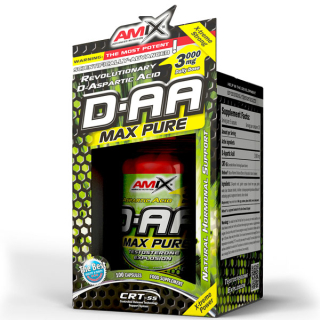 Testosterón - AMIX D-AA MAS PURE Kyselina D-asparágová 100 kapsúl.