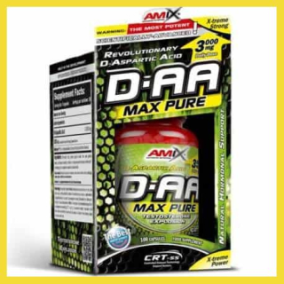 Testosterón - AMIX D-AA MAX PURE BOX 100k D-asparagínová kyselina