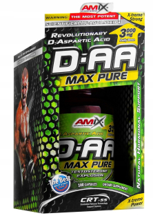Testosterón - AMIX DAA BOX 100KAPS. Testosterónová hromadná sila libido