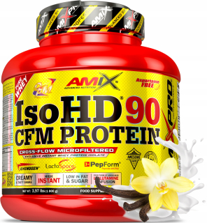Proteín - AMIX ISOHD 90 CFM Protein 1.8KG vanilka