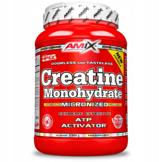 Kreatín - Amix kreatín 1kg mikronizovaný, bez chuti + diéta