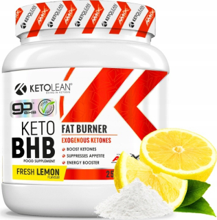 Spaľovač tuku - AMIX KetoLean Keto goBHB BHB 250 g keto bhb