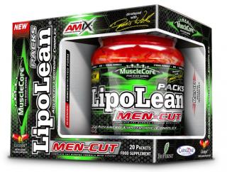 Spaľovač tuku - Amix Musclecore Lipo Lean Men-Cut 20Sasz. Napaľovač