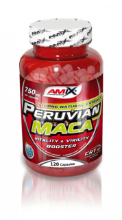 Testosterón - Amix Peruvian Mac 120Kaps 1500mg Libido Potenciál