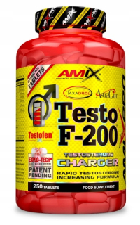 Testosterón - AMIX TESTO F-200 250 Tesosterón Tablets Potenciál