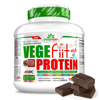 AMIX Vegefiit VEGE PROTEÍN, SKVELÉ ZLOŽENIE! čokoláda