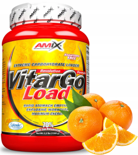 AMIX Vitargo Náklad Sacharidy Carbo 1 kg Oranžový