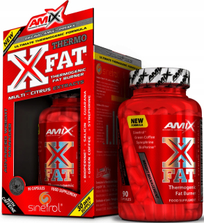 Spaľovač tuku - AMIX XFAT THERMO 90 Uzávery Inovatívne horák