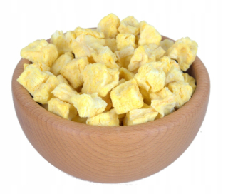 Sušené ovocie - Ananás lyofilizovaný 025kg ananás 250g