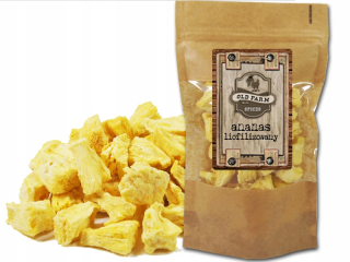 Sušené ovocie - Koofilizovaný ananás 500 g bez cukru LIO ananás
