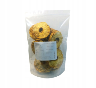 Sušené ovocie - Prírodný ananás bez cukru 1 kg kvalita