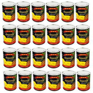 Ponuky ananásu vo svetelnom sirupe 565g x 24 plechovky