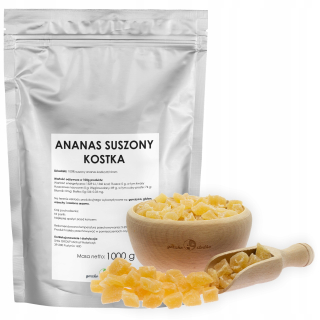 Sušené ovocie - Ananás Sušená členka Sweet Snack 1KG