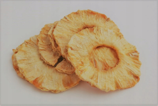 Sušené ovocie - SUŠENÉ PINEAPY BEZ PRIDANÉHO CUKRU a SO2 500g