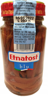 Anchois Filetti di ALICI SICILIAN ORIGINAL 140G