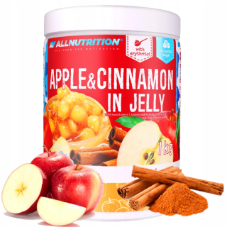 JABLKO A ZRNA V JELLY 1kg džem BEZ CUKRU 0