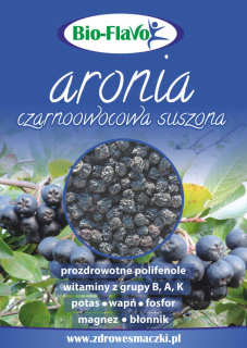 Sušené ovocie - Sušená arónia 2 kg Bio-Flavo