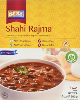 Ashoka Shahi Rajma Pripravené jedlo India 6 x 280 g
