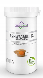 Ashwagandha Extrakt 120 kapsúl (500 mg) - duša
