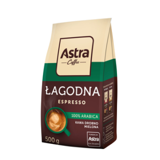 Káva mletá - ASTRA KAWA MIEL.ŁODOD.ESPR500G ..