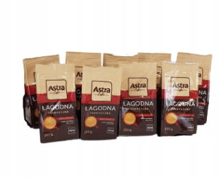 Káva mletá - Astra tradičná káva jemne mletá 100g - 9 kusov