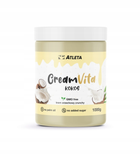 Athlete Creamvita Coconut Cream 1000g bez cukru
