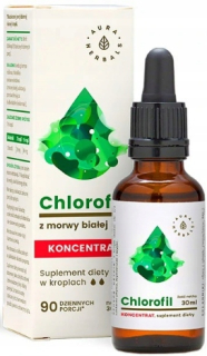Aura Chlorofill z Mulberry White 30ml Drops