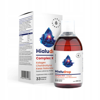 Ochrana kĺbov - Aura Hialudrop Complex Kch - Collagen - 500ml