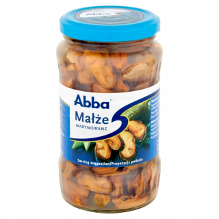 Nakladané mušle Abba 330 g