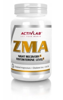 Testosterón - ActivLab ZMA 180KAPS testosterón horečnatý zinok vit b