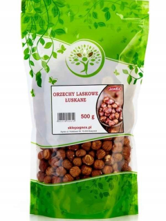 Orechy - Agnex lieskové orechy Zelené vitamíny Zdravé 0.5kg