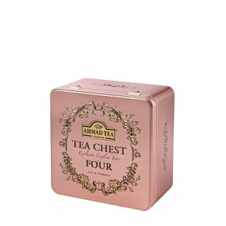 Ahmad Tea Metal Trunk s čajom 40 ks, premiešajte