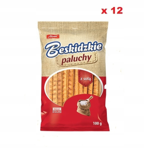 AKSAM BESKY Fingers so soľou 100 g 12 ks.