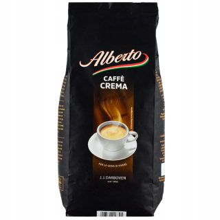 Zrnková káva - Alberto Cafe Crema 1kg obilia kávu
