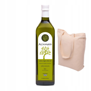 Olivový olej - Alexandros olivový olej Extra Virgin 1L + taška