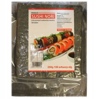 Ázijska kuchyňa - ALGAE PREMIUM SUSHI NORI 250G GOLD 100 ks