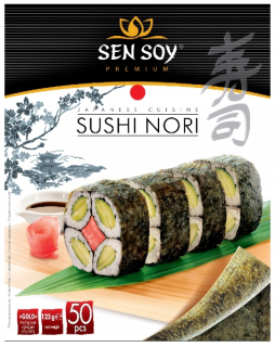 Japonska kuchyňa - Riasy, riasy pre Sushi Nori Gold 50 ks - Kórea