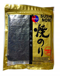 Japonska kuchyňa - Riasy pre Sushi Nori Gold Yaki Kimabu 140g 50 ks