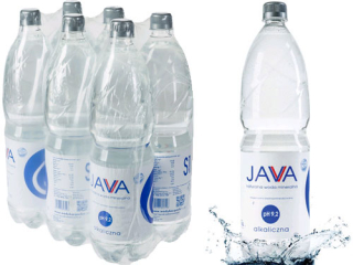 Alkalická prírodná voda JAVA 1,5L - 6 ks