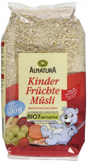 Aliatura Bio Ovocie Muesli so sušenými plodmi 6x